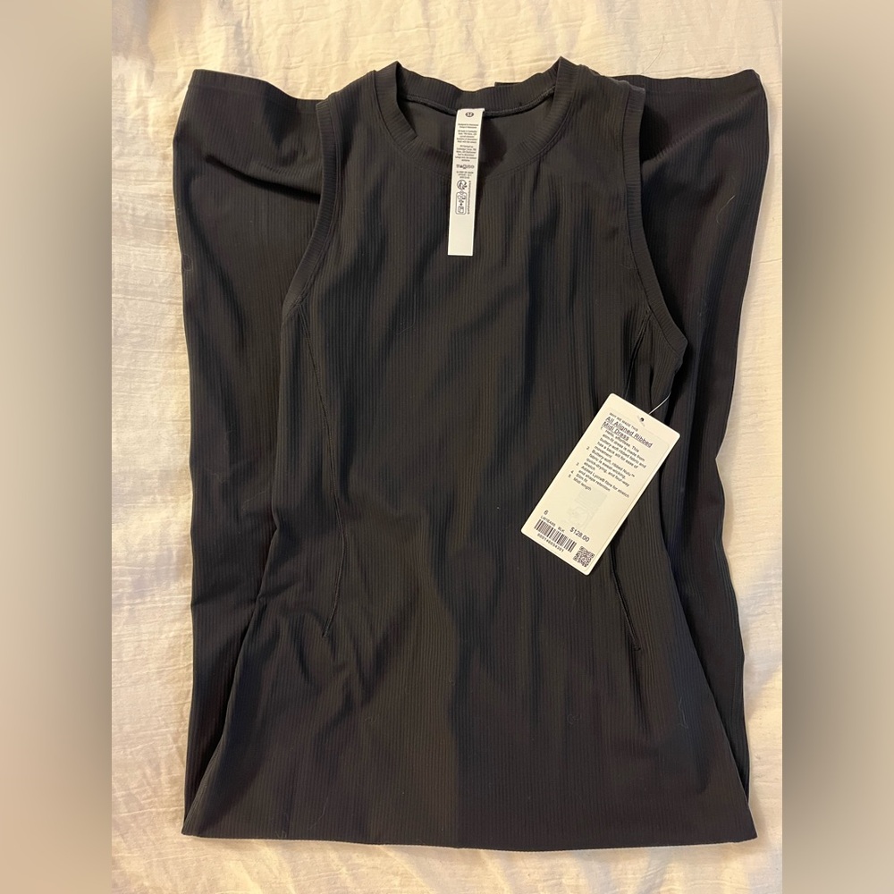 NWT Lululemon All Aligned Ribbed MIDI Dress